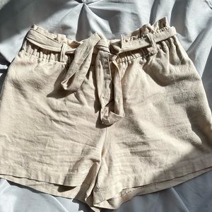 Have shorts. Tan color, only wear once